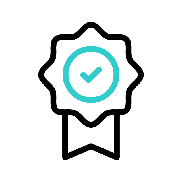 icon of a verified accolade